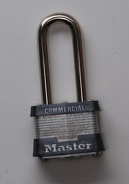 File:Master Lock commercial no1 padlock.jpg